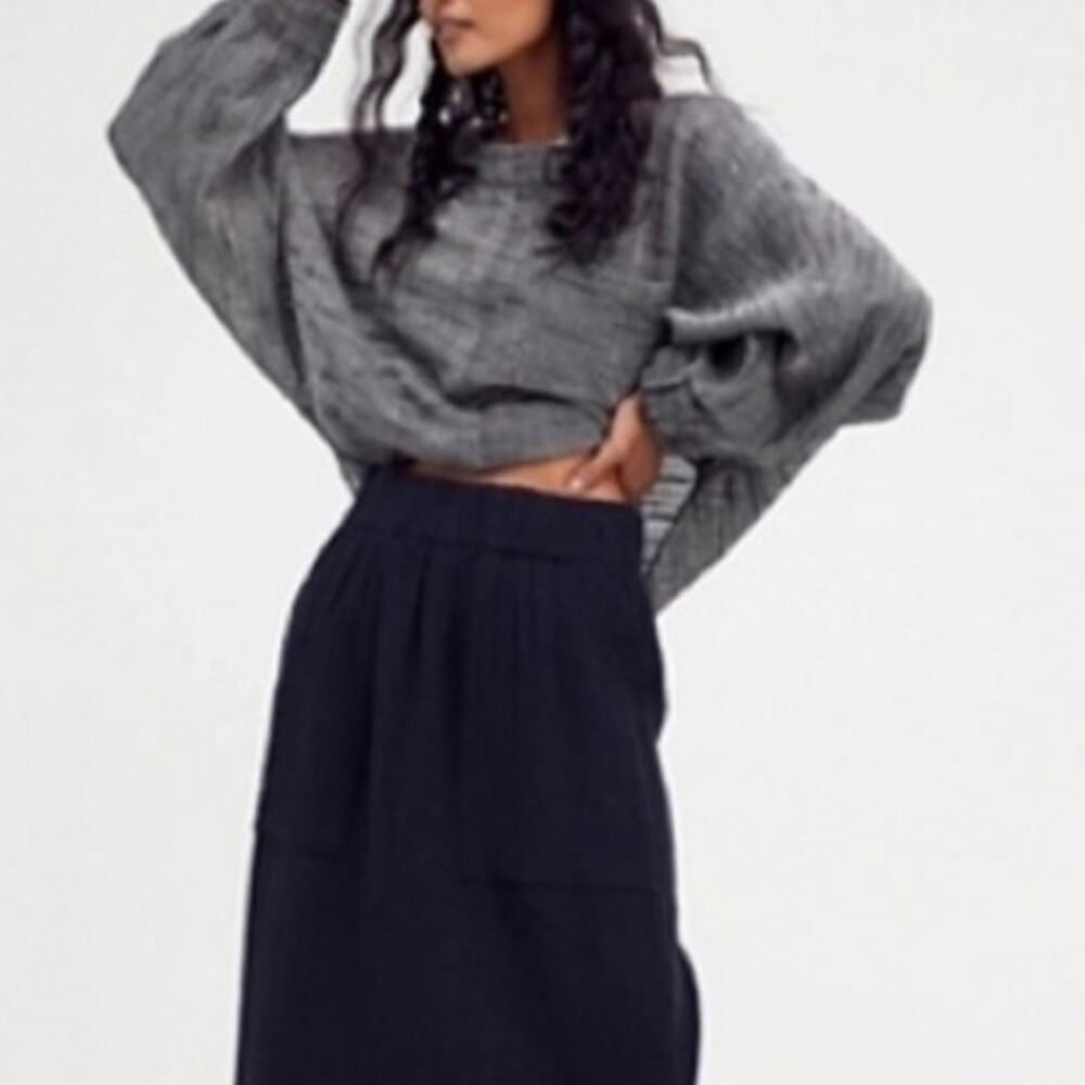 Free people easy weekend too boxy oversized sz L